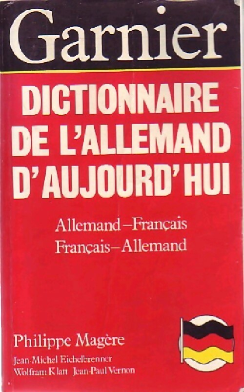 Dictionnaire de l'allemand d'aujourd'hui - Inconnu - Livre