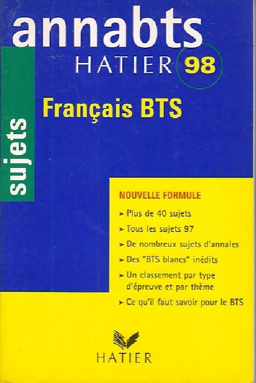 Français BTS - Anne Boyer-Vidal - Livre