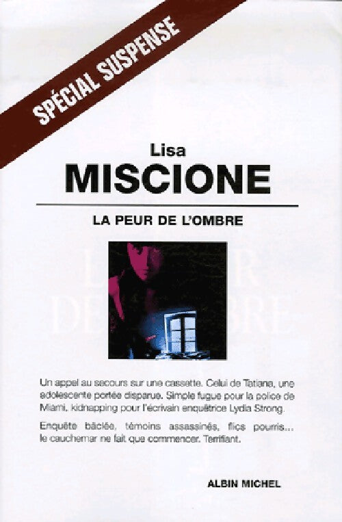 La peur de l'ombre - Lisa Miscione - Livre
