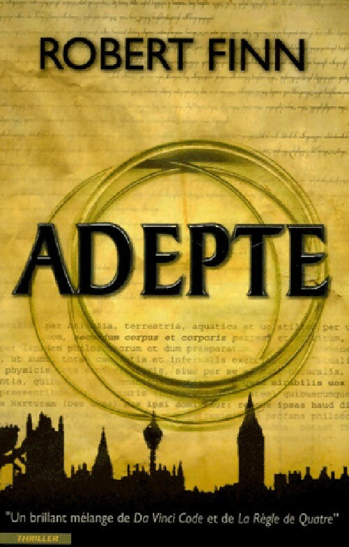 Adepte - Robert Finn - Livre