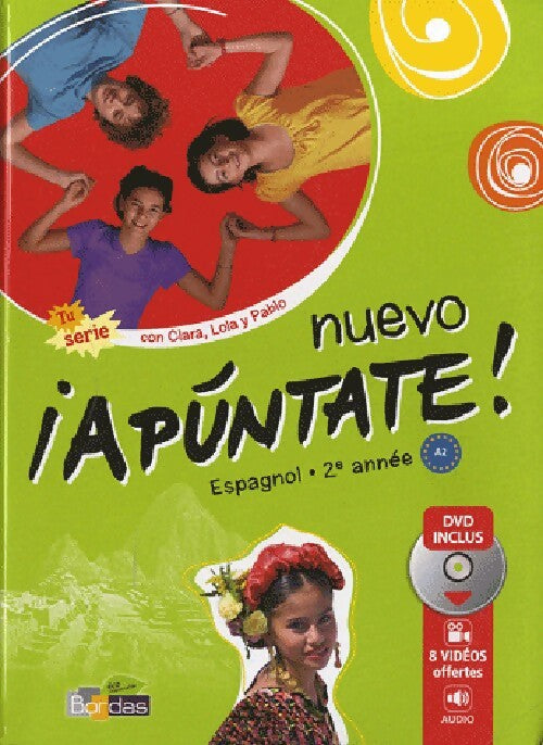 Nuevo Apuntate. Espagnol 2e année - Collectif - Livre