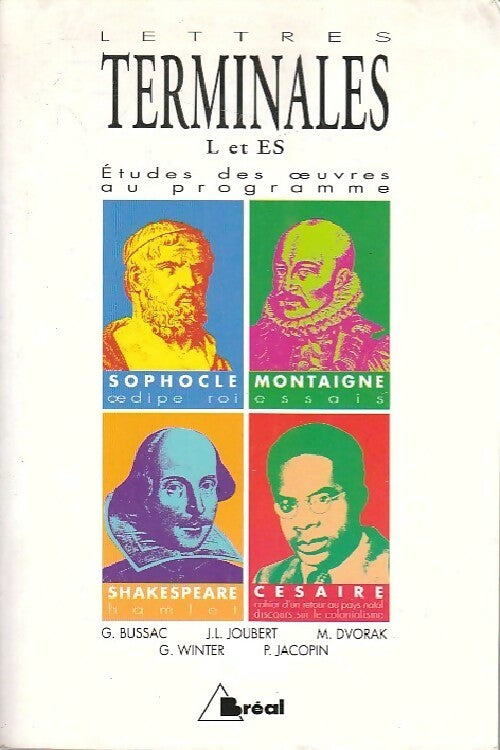 Lettres Terminales L et ES - Inconnu - Livre