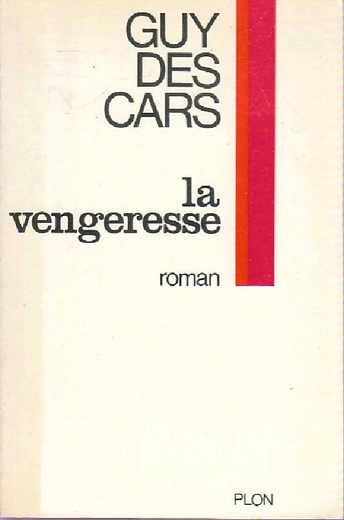 La vengeresse - Guy Des Cars - Livre