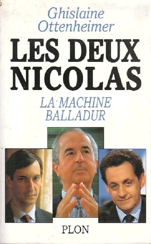 Les deux Nicolas - Ghislaine Ottenheimer - Livre