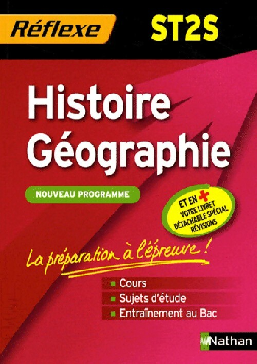 Histoire-Géographie ST2S - Alexandra Monot - Livre