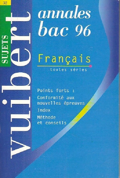 Français toutes séries 1996 - Inconnu - Livre