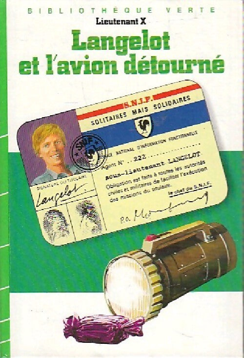 Langelot et l'avion détourné - Lieutenant X - Livre