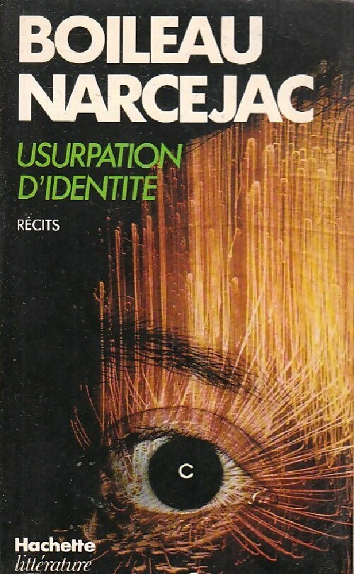 Usurpation d'identité - Thomas Narcejac, Pierre Boileau - Livre