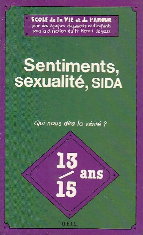 Sentiments, sexualité, SIDA - Collectif - Livre