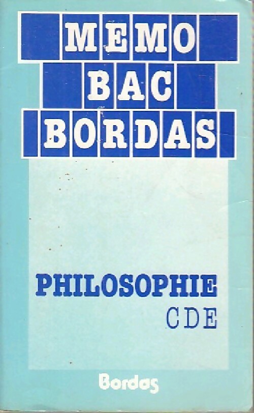 Philosophie Terminales C,D,E - Christian Roche - Livre