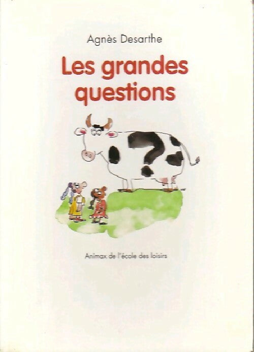 Les grandes questions - Agnès Desarthe - Livre
