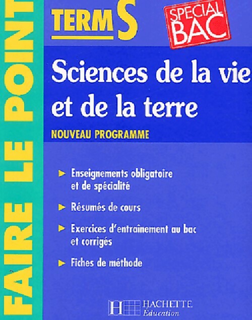 Sciences de la vie et de la terre Terminale S - Nicolas Salviat - Livre