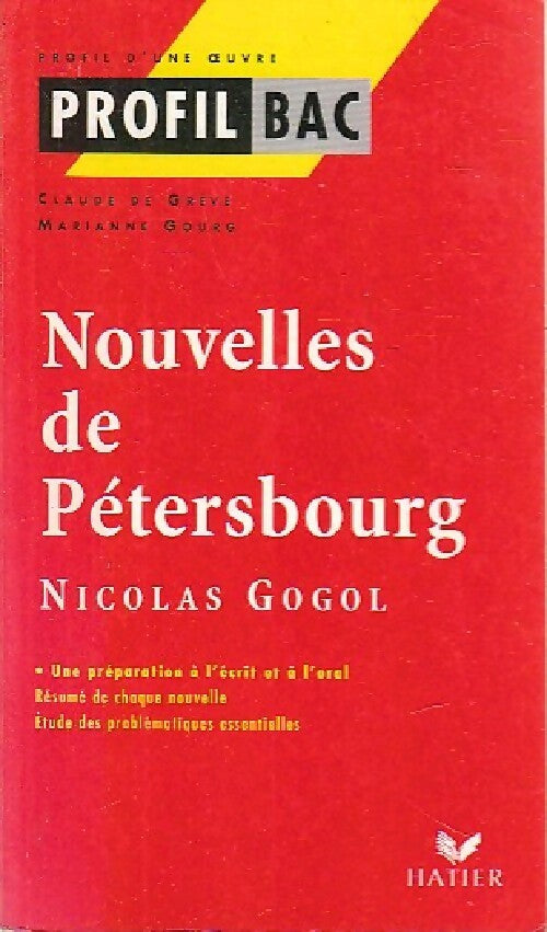 Nouvelles de Pétersbourg - Nicolas Gogol - Livre