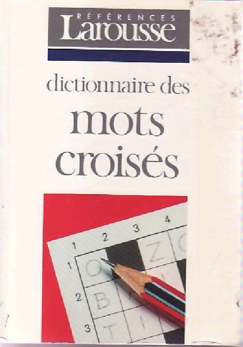 Dictionnaires des mots croisés - Inconnu - Livre