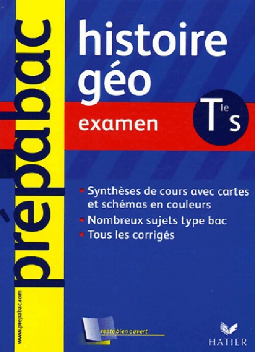 Histoire Géo Terminale S : Examen - Elisabeth Brisson, Florence Smits - Livre