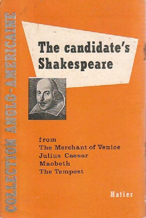 Te candidate's Shakespeare - William Shakespeare - Livre