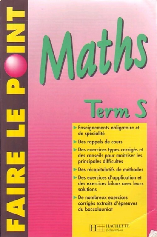 Maths : Terminale S - Philippe Angot - Livre