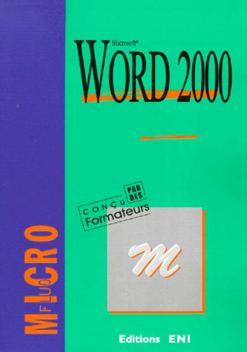 Word 2000 - Inconnu - Livre