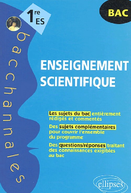 Enseignement scientifique 1ère ES - Véronique Brun - Livre