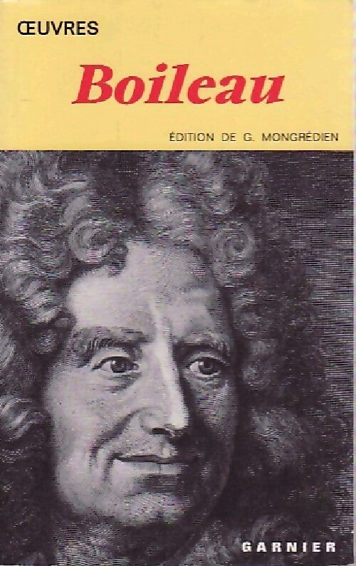 Oeuvres - Nicolas Boileau - Livre