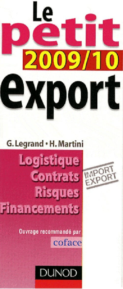 Le petit export - Ghislaine Legrand - Livre