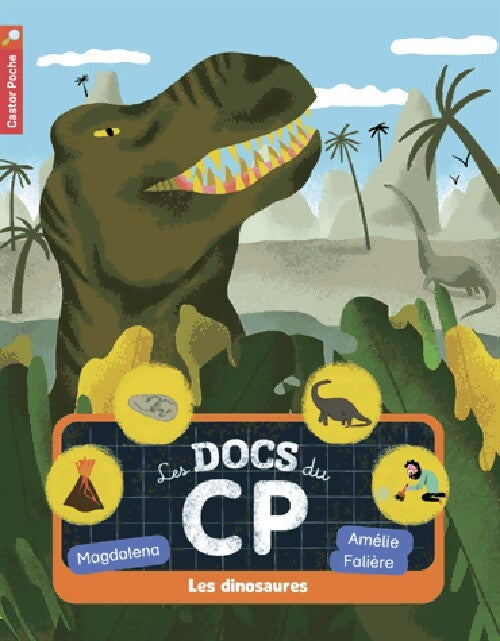Les docs du CP : Les dinosaures - Magdalena - Livre