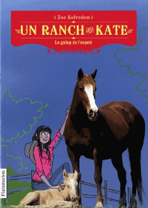 Un ranch pour Kate Tome II : Le galop de l'espoir - Zoé Kelvedon - Livre