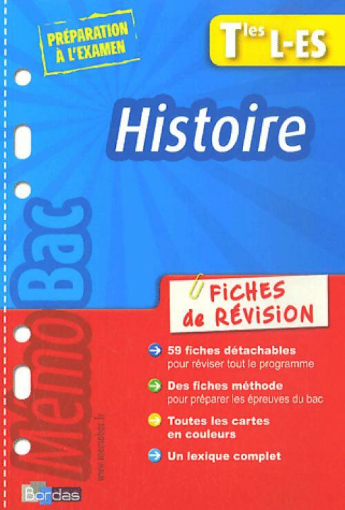 Histoire Terminales L, ES - Georges Riggi - Livre