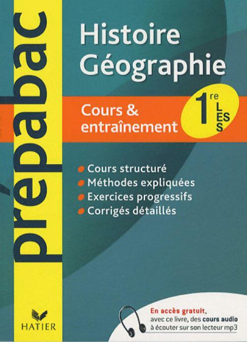 Histoire-Géographie 1res L-ES-S cours & entraînement - Collectif - Livre