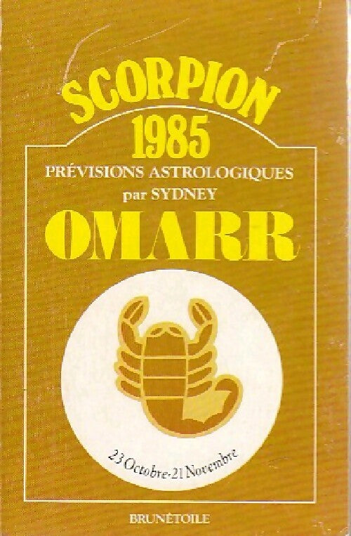 Scorpion 1985 - Sydney - Livre