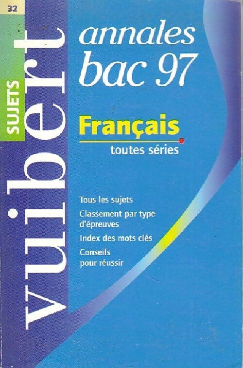 Français 1ère toutes séries 1997 - Inconnu - Livre