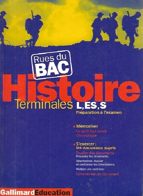 Histoire Terminales L, ES, S - Guillaume Prévost - Livre