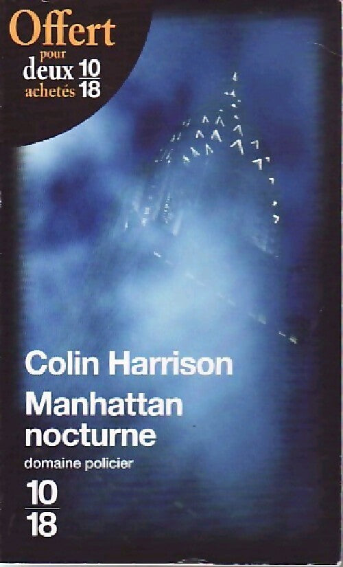 Manhattan nocturne - Colin Harrison - Livre