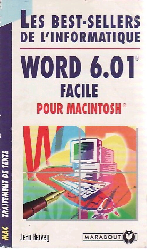 Word 6.01 Facile pour Macintosh - Jean Herveg - Livre