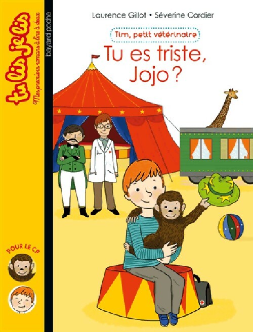 Tim, le petit vétérinaire Tome I : Tu es triste, Jojo ? - Laurence Gillot - Livre