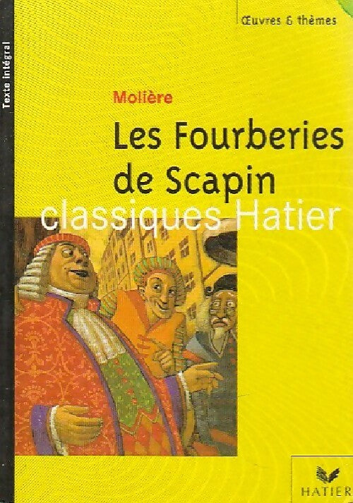Les fourberies de Scapin - Molière - Livre
