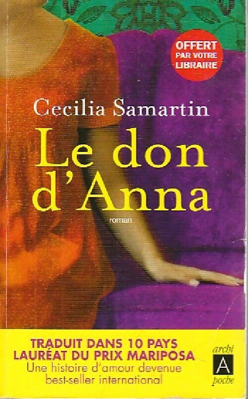 Le don d'Anna - Cecilia Samartin - Livre