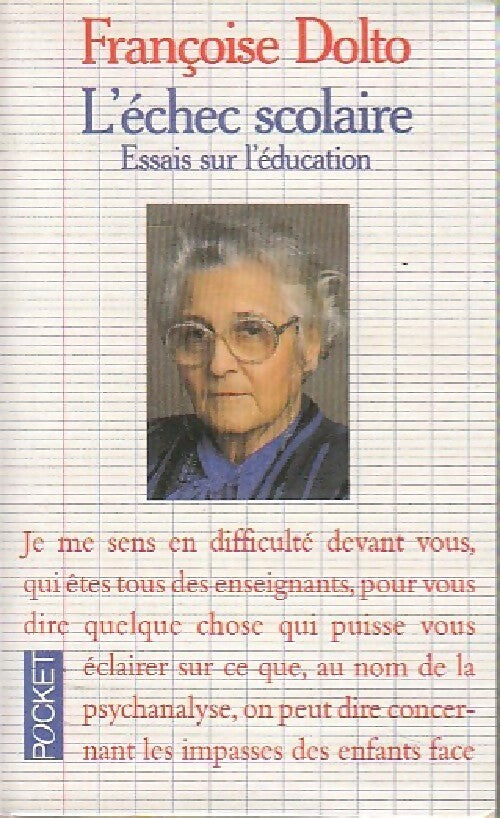 L'échec scolaire - Françoise Dolto - Livre