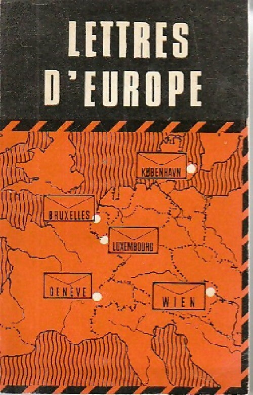 Lettres d'Europe - Aaron Verghelis - Livre