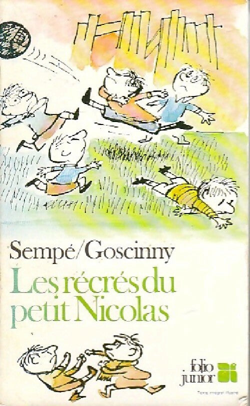 Les récrés du petit Nicolas - René Goscinny - Livre