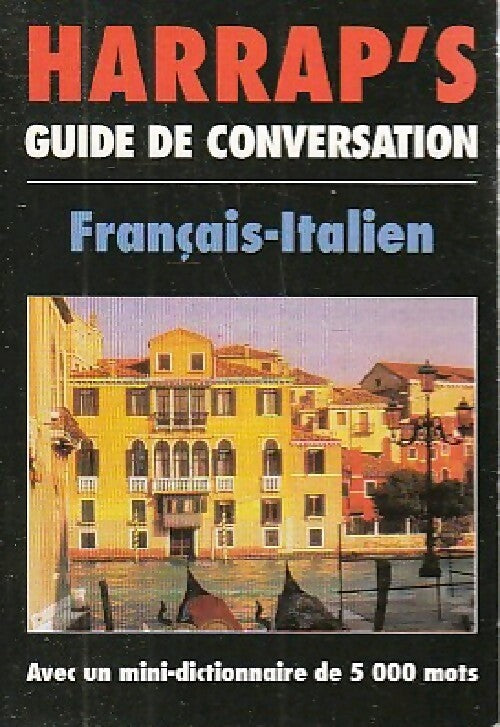Guide de conversation français-italien - Lexus - Livre