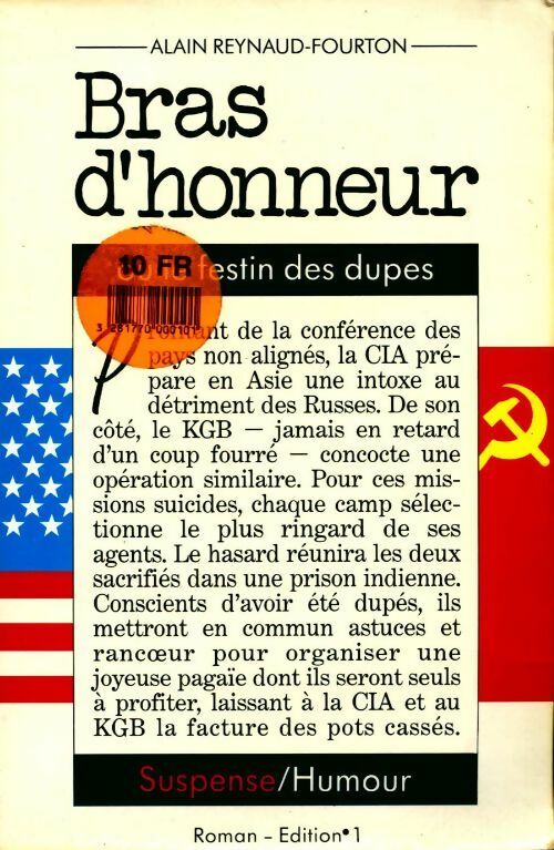 Bras d'honneur - Alain Reynaud-Fourton - Livre