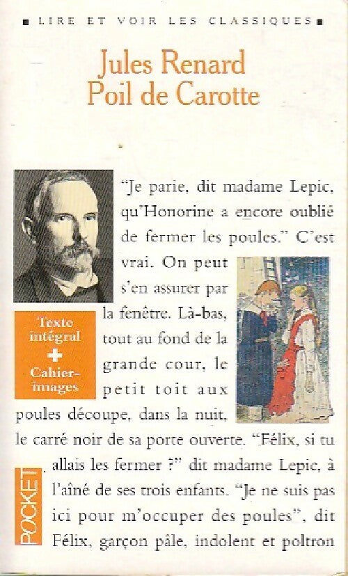 Poil de carotte - Jules Renard - Livre