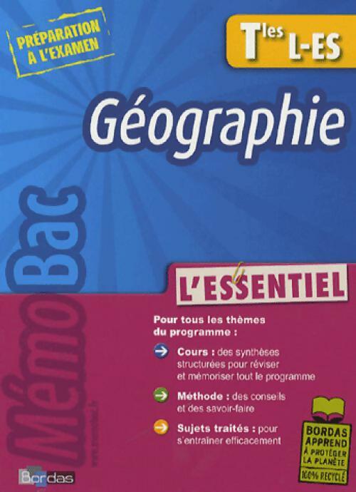 Géographie Terminales L, ES - Jean-Louis Humbert - Livre