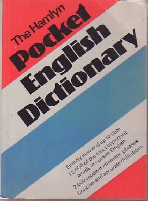 Pocket book dictionary - Inconnu - Livre