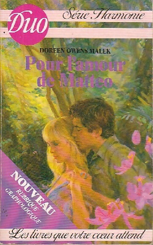 Pour l'amour de Matteo - Doreen Owens Malek - Livre