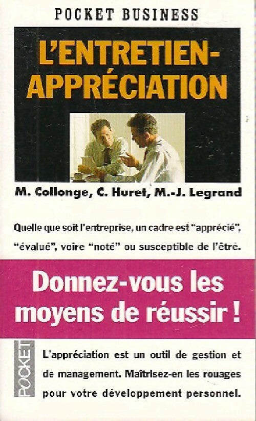 L'entretien-appréciation - Marie Collonge - Livre