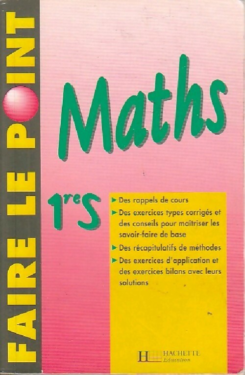 Maths 1ère S - Philippe Angot - Livre