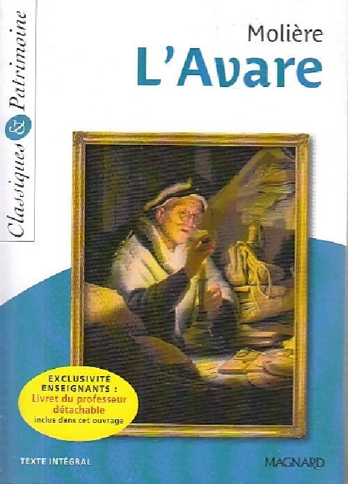 L'avare - Molière - Livre