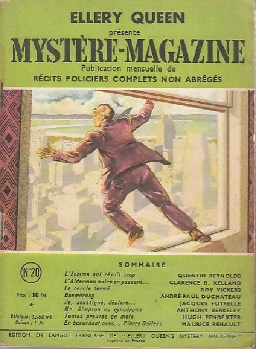 Mystère magazine n°20 - Collectif - Livre